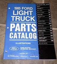 ford ranger parts catalog